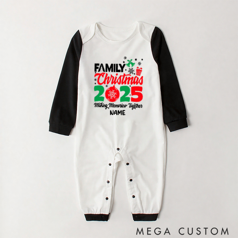 Personalized Christmas Family Matching Pajamas for Making Memories Together