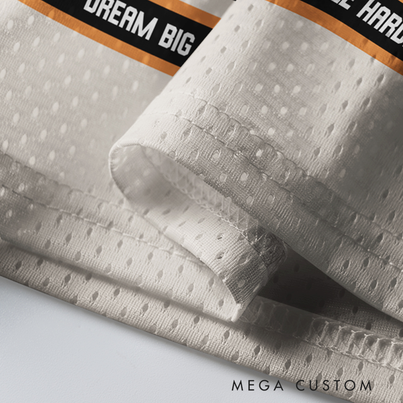 Personalized Sports Jersey Featuring Customizable Team Name and Number  