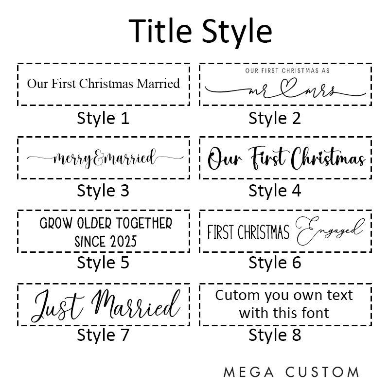 Personalized Couple Snowman Ornament Our First Christmas Ornament Couple Xmas Decor Just Married Ornament for Newlyweds