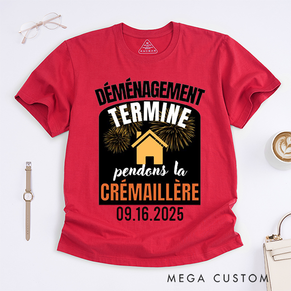 Personalized T-Shirt Housewarming Gift New Homeowners T-Shirt Gift For Housewarming Party New Home Gift Moving Gift