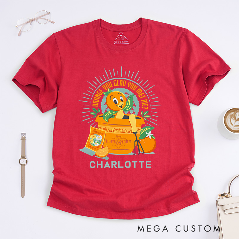 Personalized Citrus Garden Delight Classic T-Shirts Granding Lovers Gift