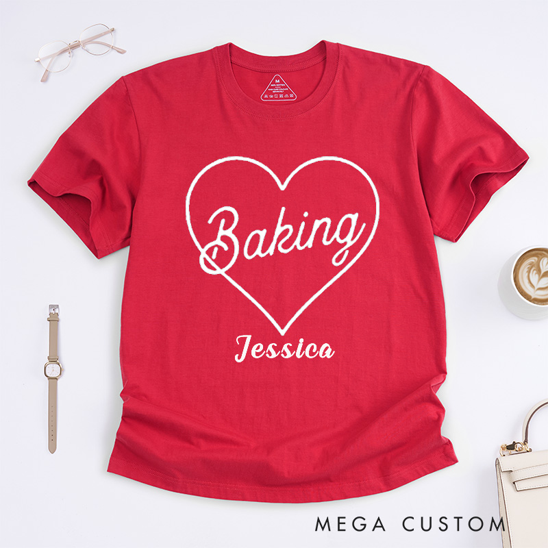 Personalized Salted Butter Classic T-Shirts Stick Of Butter Funny Baker Gift Baking Shirt Foodie Chef Shirt Butter Lover Gift