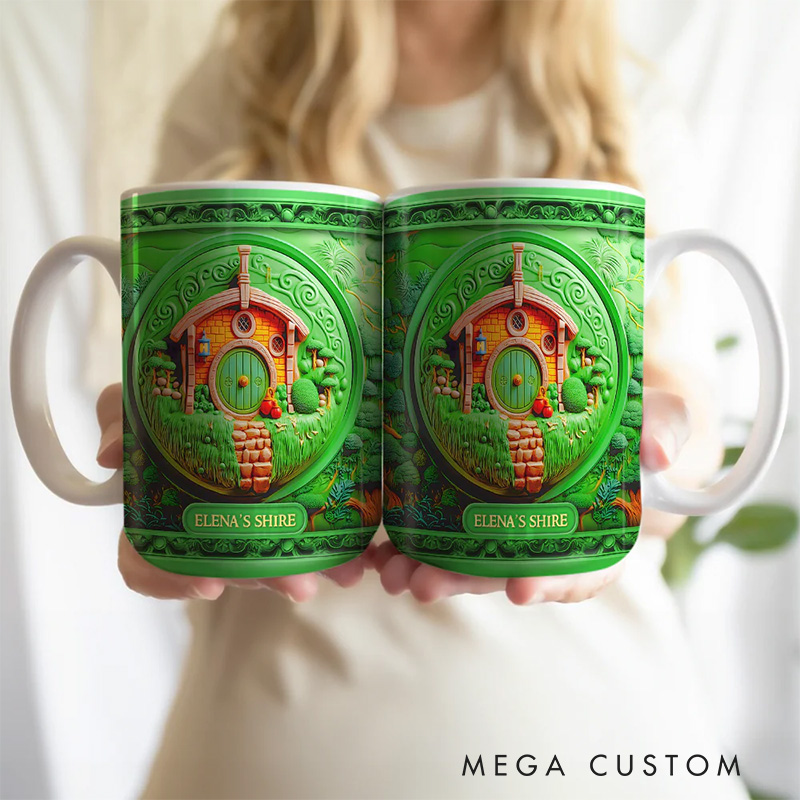 Personalized 3D Effect High Fantasy Adventure Mug Film Mug Movie Lover Gift for Friends Birthday Gift