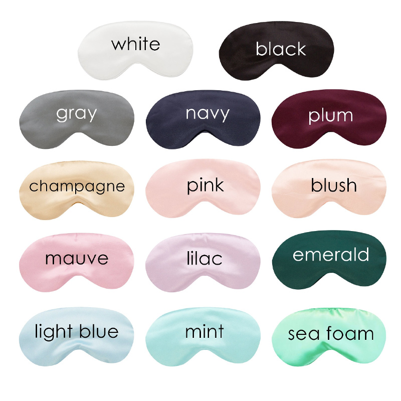 Personalized Eye Mask Custom Sleep Mask Travel Sleeping Mask Custom Satin Mask Bridal Party Sleep Mask Destination Wedding Gift