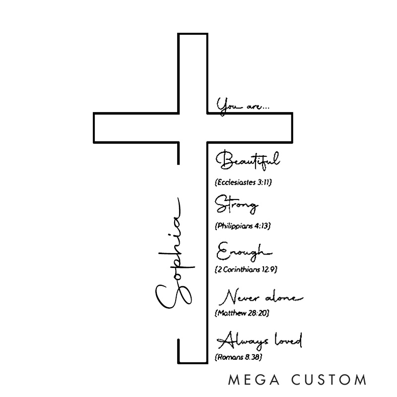 Personalized Cross You Are Chosen Bible Verse 20oz Vintage Leather Tumbler with Name Religious Retirement Birthday Gift for Christian Men