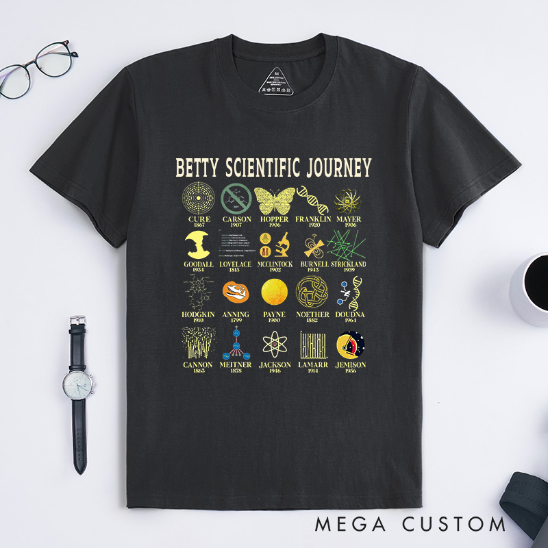 Personalized Lover Science Nerd T-Shirt Chemistry Science Lovers Gift for Geek 