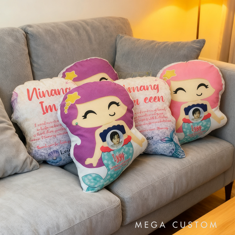 Personalized I Need an Extra Pair of Hands to Help Me Learn and Grow Pillow Christmas Gift for Kids