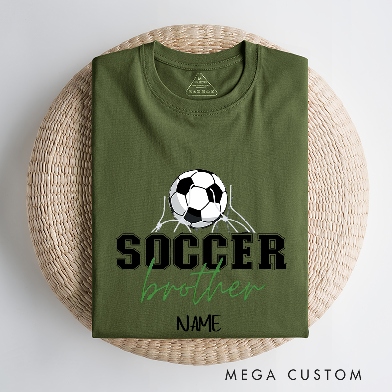 Personalized Family Soccer Matching Outfits for Cheerful Game Moments