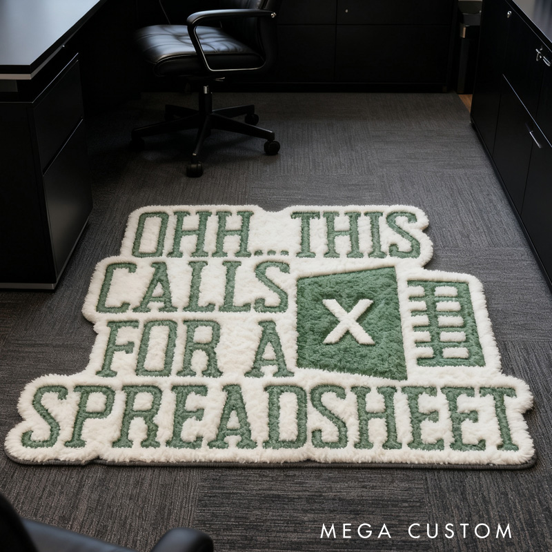 Personalized Data Management Enthusiasts Doormat Rug Office Room Decor Gift for Geek Nerd