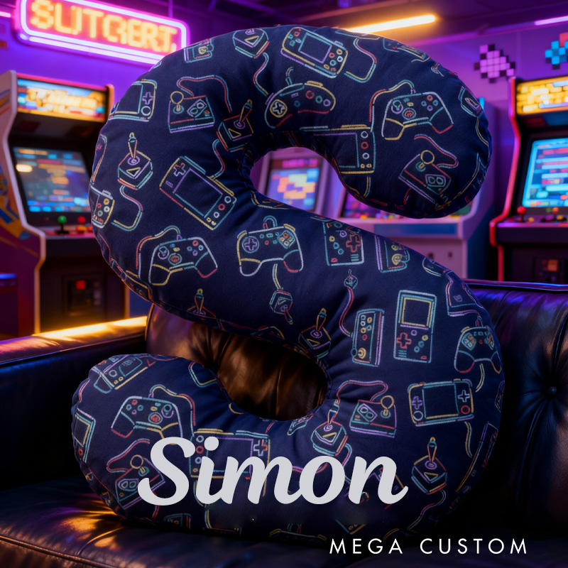 Personalized Gaming Controllers Pillow Games Console Gamers Joystick Handheld Lover Pillow Gift for Geek Game Lover
