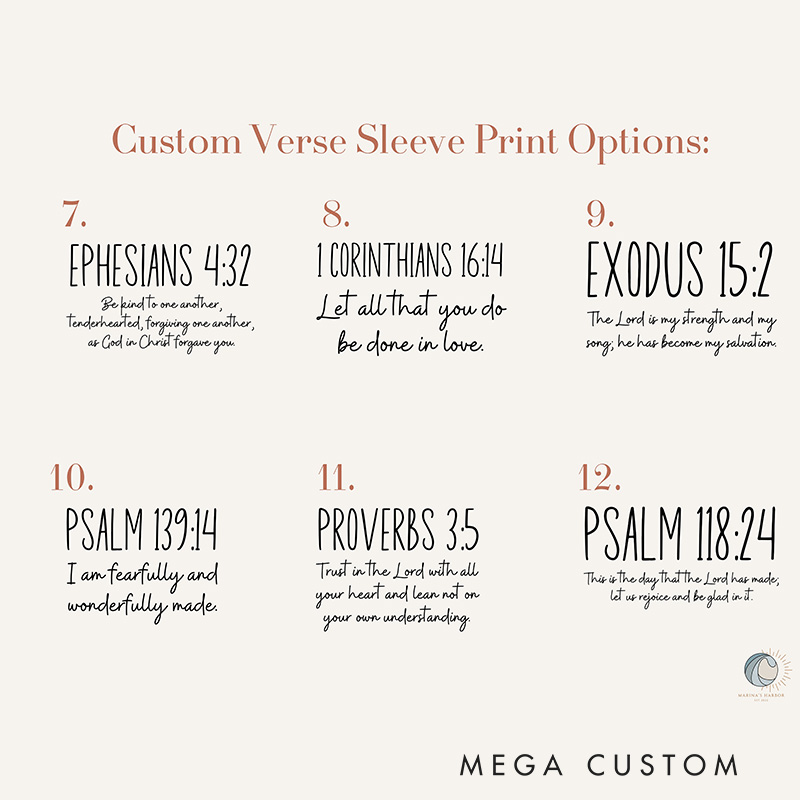 Personalized Bible Verse Sleeve Print Christian Classic Sweatshirts Christian Couple Sweatshirts Faith Based Gift Religious Christian Gift for Her