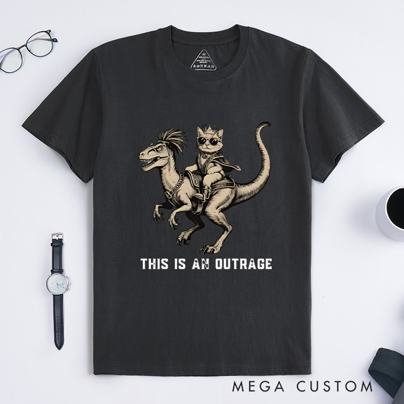 Personalized Dungeon Crawler T-Shirtfantasy Book Reader Geeky Cat Lover Tshirt