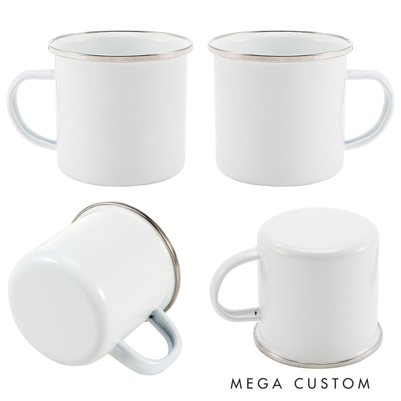 Personalized Hanukkah Menorah Campfire Enamel Mug with Custom Name Happy Hanukkah Gift for Jewish Gift for Campfire Adventurers Outdoor Enthusiasts