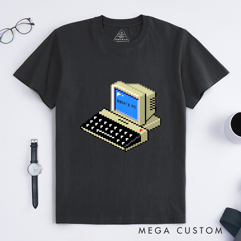 Personalized Computer Lover T-Shirt Programmer Computer Technology Lover Shirt Gift for Nerd Geek 