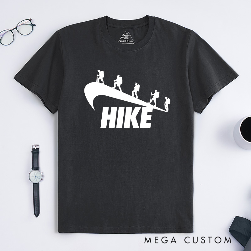 Personalized Funny Hiking Parody T-Shirt Adventure Outdoor Mountain Climber Gift