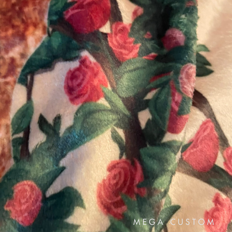 Personalized Virgen De Guadalupe Soft Throw Blanket with Custom Name Catholic Marian Blanket Catholic Gift Religious Gift for Her