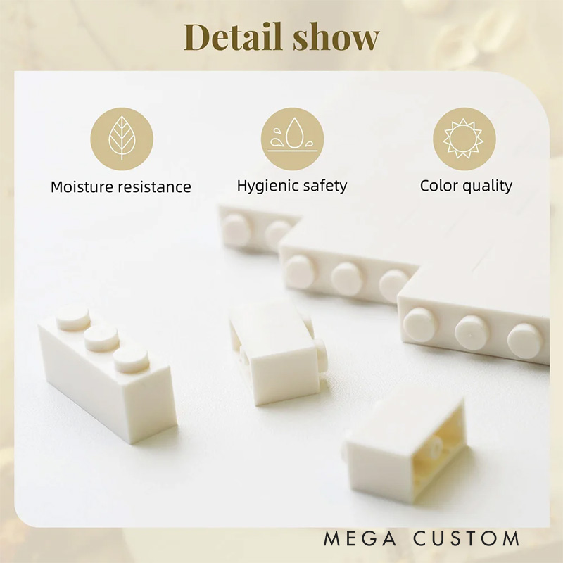 Personalized God Blessed the Broken Road Heart-Shaped Photo Building Brick Puzzles with Custom Name and Year Valentine's Day Religious Gift for Couple