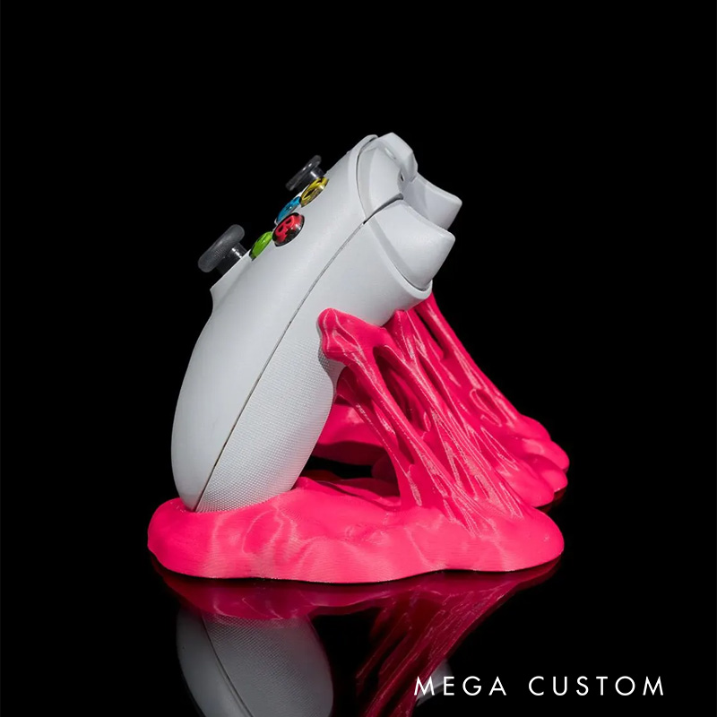 Personalized Spooky Slime Game Console Controller Stand for PS5 And Xbox Series Game Controllers Holder Gamer Gift 3D Printed Gift for Game Lovers
