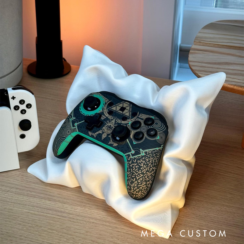 Personalized Pillow Controller Dock Video Game Controller Holder Joystick Stand Gamer Gift 3D Printed Gift for Game Lovers