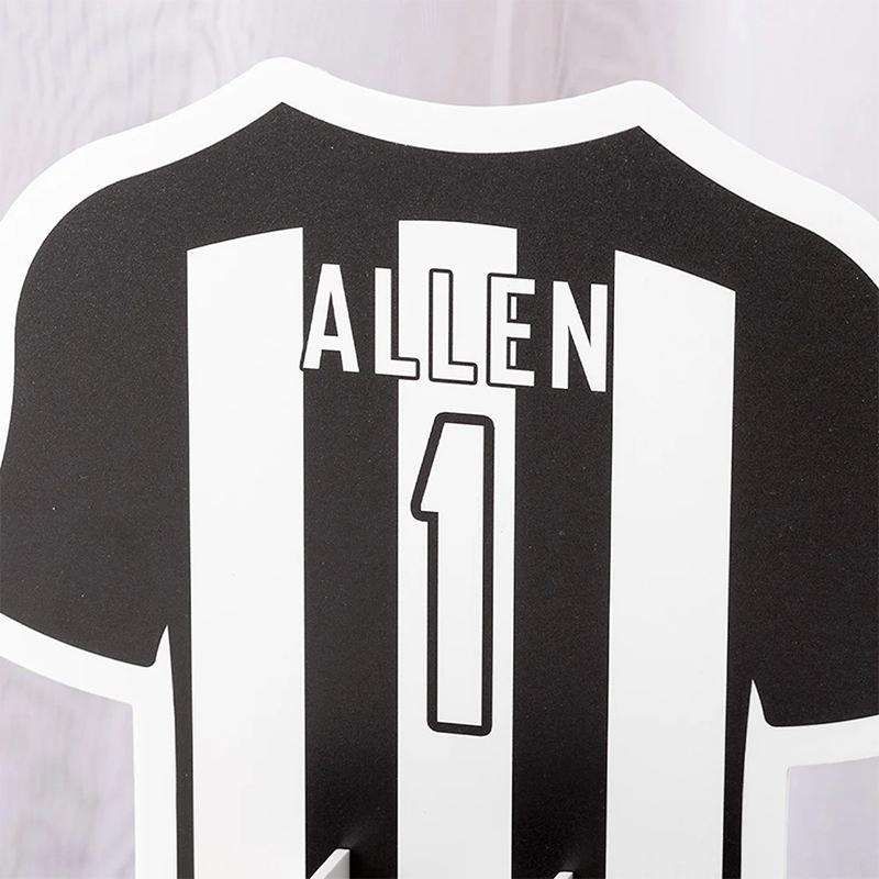 Personalized Jersey Shape Controller Headset Stand with Number and Name Gaming Accessories Desk Decor for Ball Game Lovers 