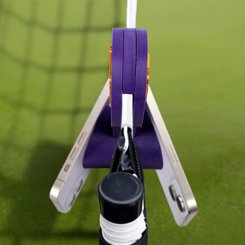 Personalized Multicolor 3D-Printed Magnetic Pickball Tennis Mobile Phone Hook with Text Sport Accessories Gift for Pickleball Tennis Players