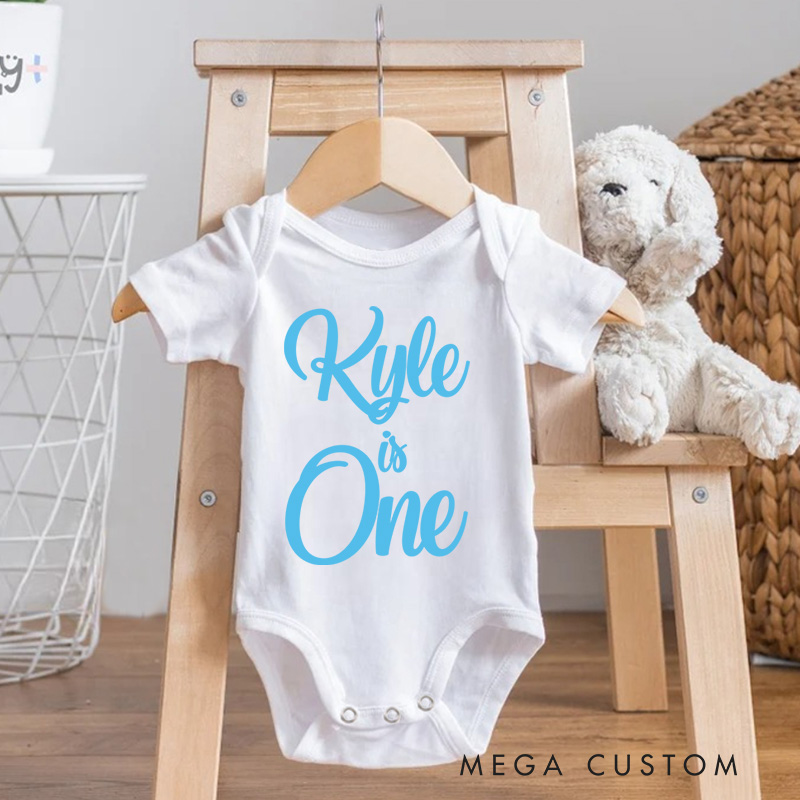 Personalized Personalised Baby First 1st Birthday Baby Onesie Funny Baby Gift