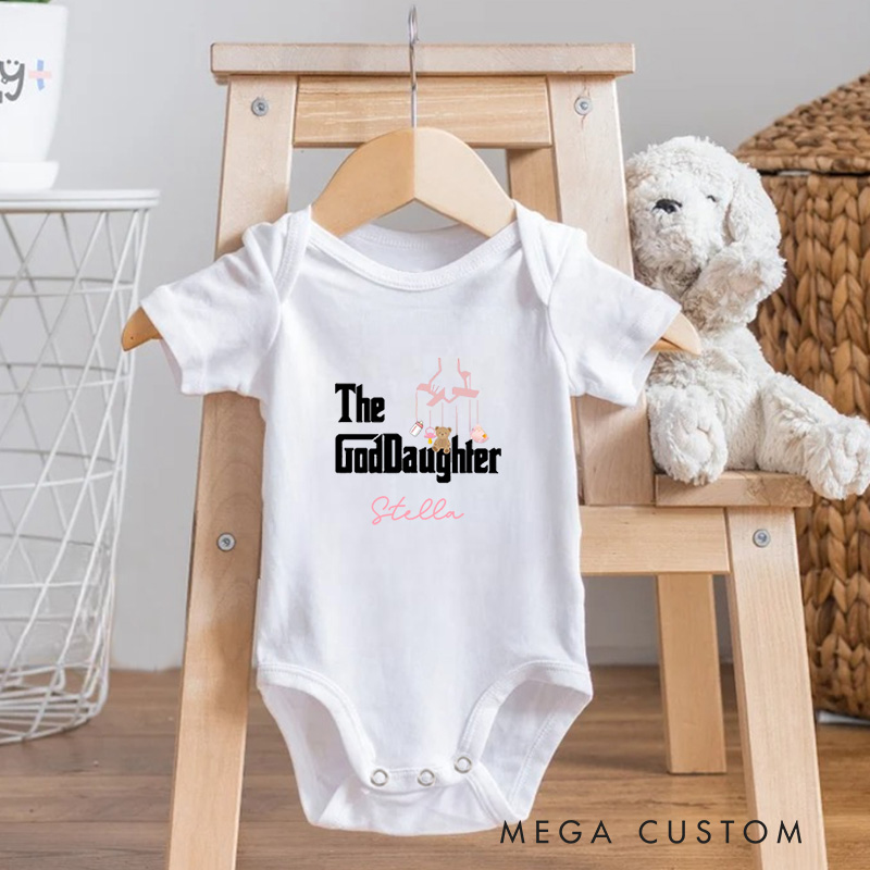 Personalized The Goddaughter Cute and Unique Godparent Gift Baby Onesie  