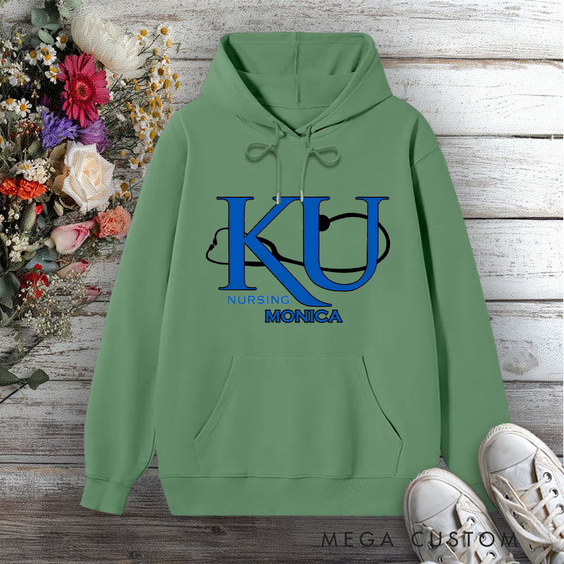 Personalized Hoodies for Nurse KU Nursing Excellence in Care Design Hoodies International Nurse Day Gift