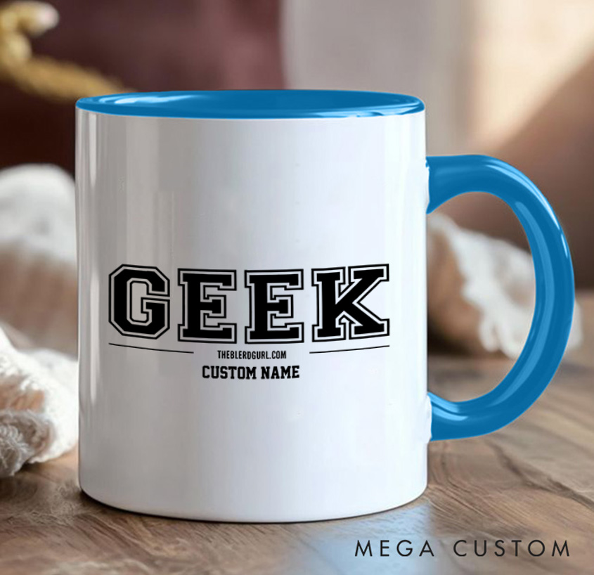 Personalized Geek Pride Mug Technology Computer Programmer Enthusiasts Mug Gift for Geek Nerd Lovers