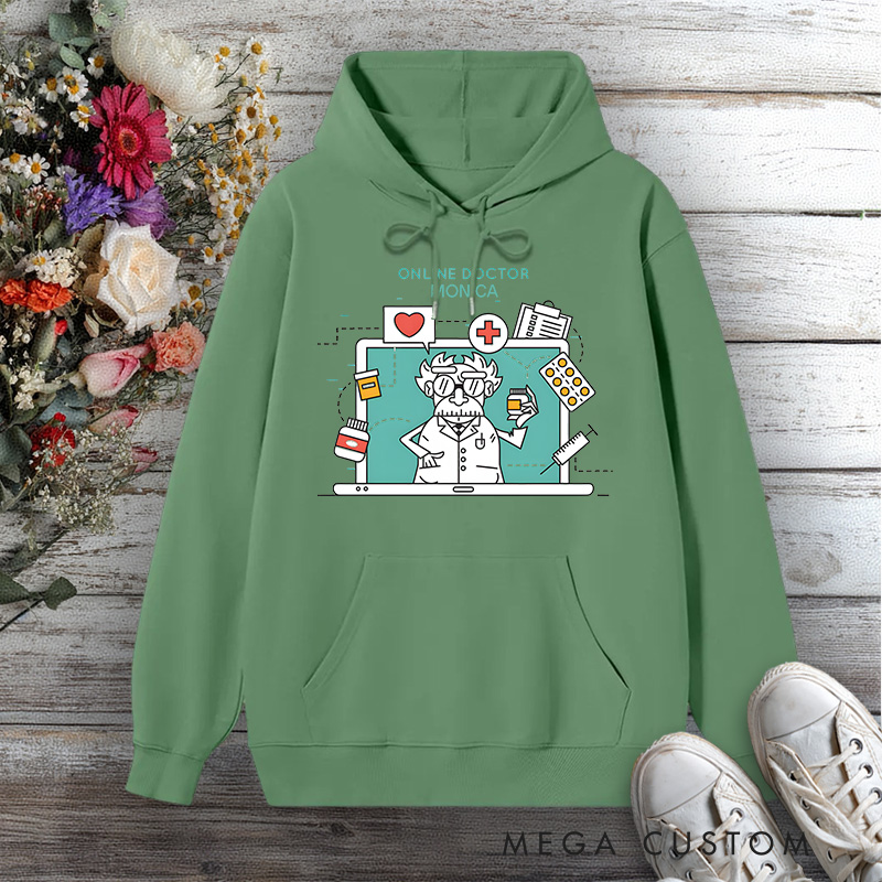 Personalized Hoodies for Nurse Online Doctor Design Hoodies International Nurse Day Gift