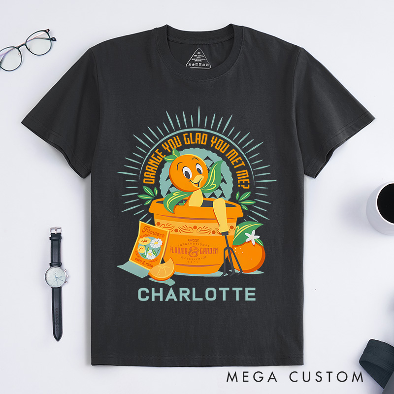 Personalized Citrus Garden Delight Classic T-Shirts Granding Lovers Gift