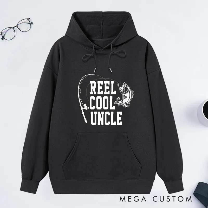 Personalized Reel Cool Fishing Classic Hoodie Great Gift Perfect for Fishing Enthusiast