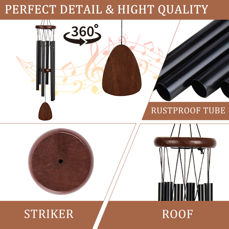 Personalized Sympathy Wind Chimes for Loss of Loved One Memorial Windchimes for Lost Father Mother Remembrance Bereavement Gift 