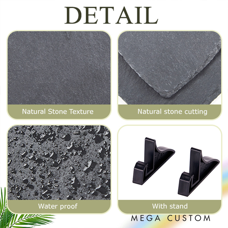 Personalized Memorial Stone Sympathy Gift Real Slate Poem Keepsake Remembrance Bereavement Plaque in Memory of Loss of Loved One