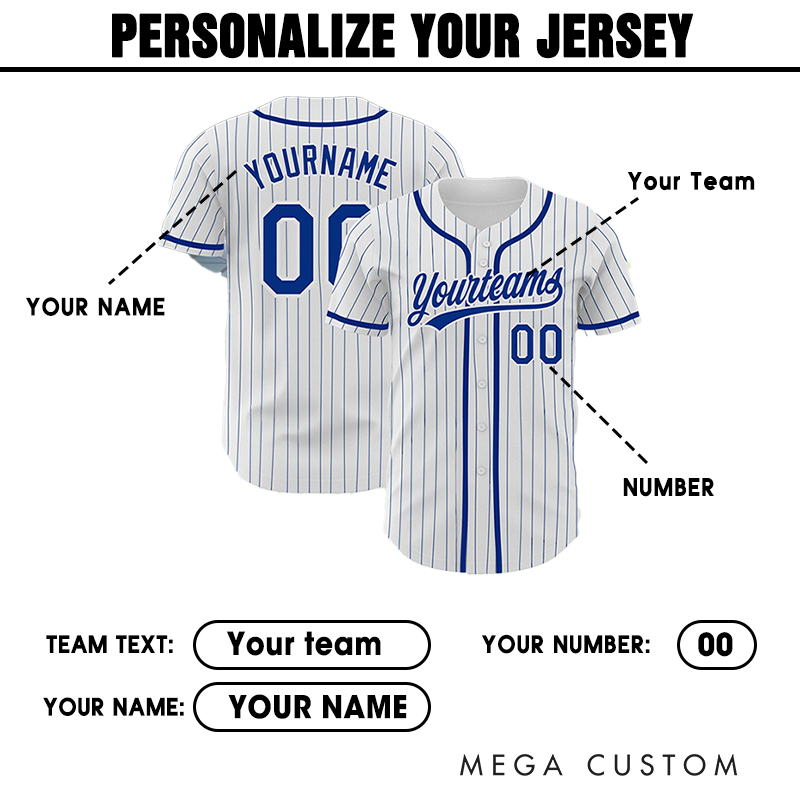 Personalized Sports Jersey with Custom Name and Team Design  