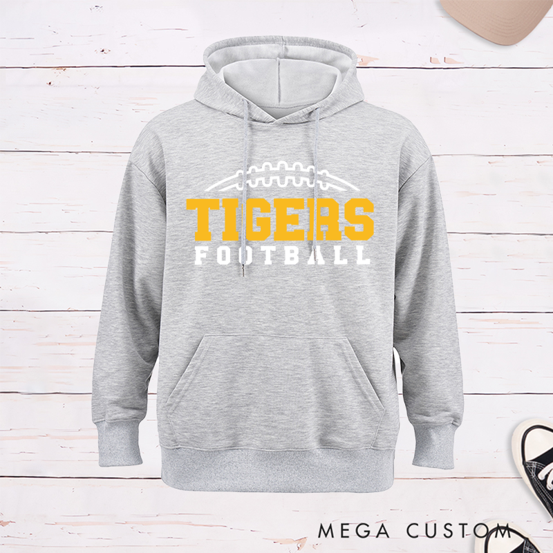 Personalized American Football Hoodie with Custom Your Team Name