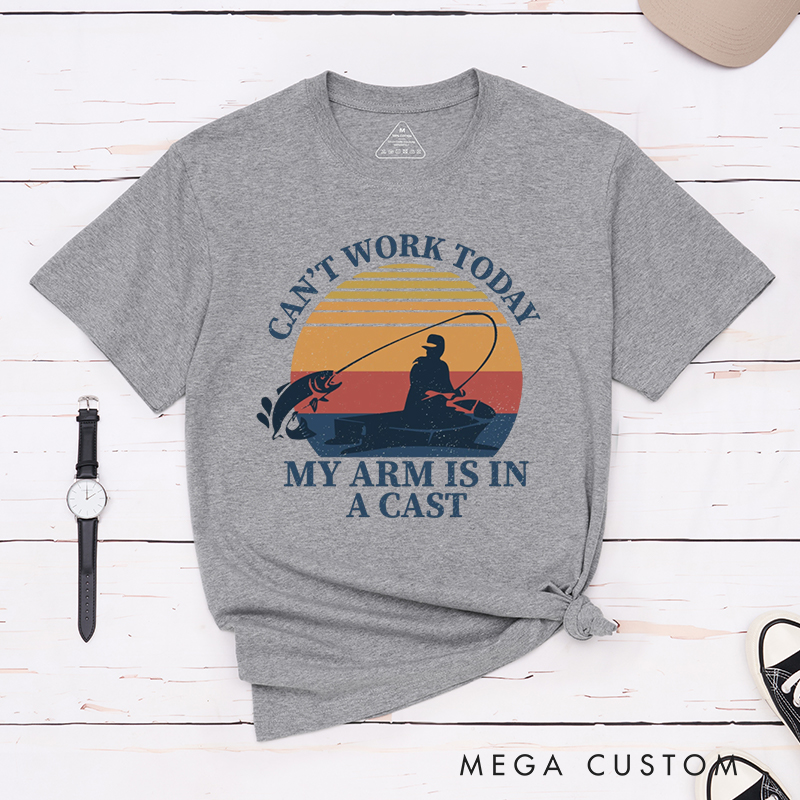 Personalized Funny Sunset Fishing T Shirt for Fishing Lover Great Gift for Dad Husband Grandpa Friends