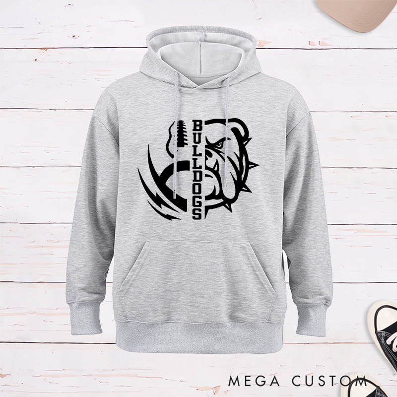 Personalized American Football Hoodie with Custom Name-The Perfect Gift for Fans