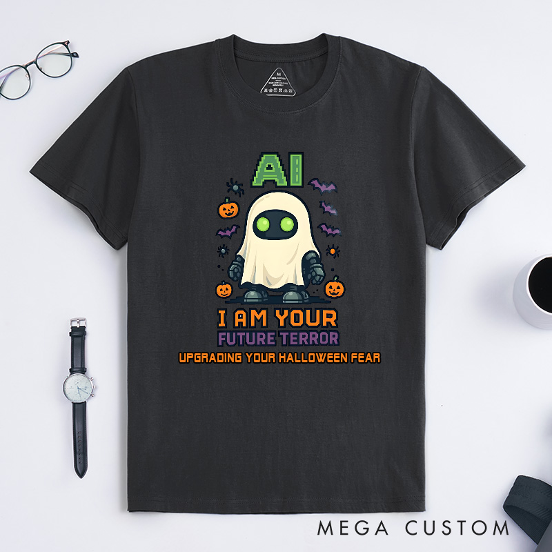Personalized Geek Halloween T-Shirt Programmer Technology Computer Lover T-Shirt Gift for Geek
