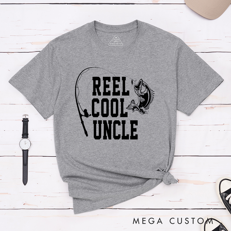 Personalized Reel Cool Fishing T Shirt Great Gift Perfect for Fishing Enthusiast