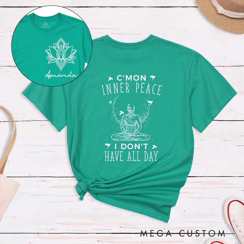 [Copy]Personalized Spiritual T-Shirt Meditation and Self-Love Design Yoga T-Shirt Perfect Gift for Yoga Lover and Meditation