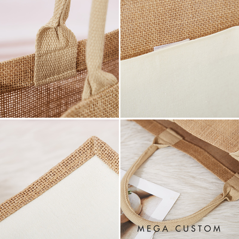 Personalized Beach Vacation Tote Bag Gift for Traveling Lovers Vacation Gift Jute Bag for Her