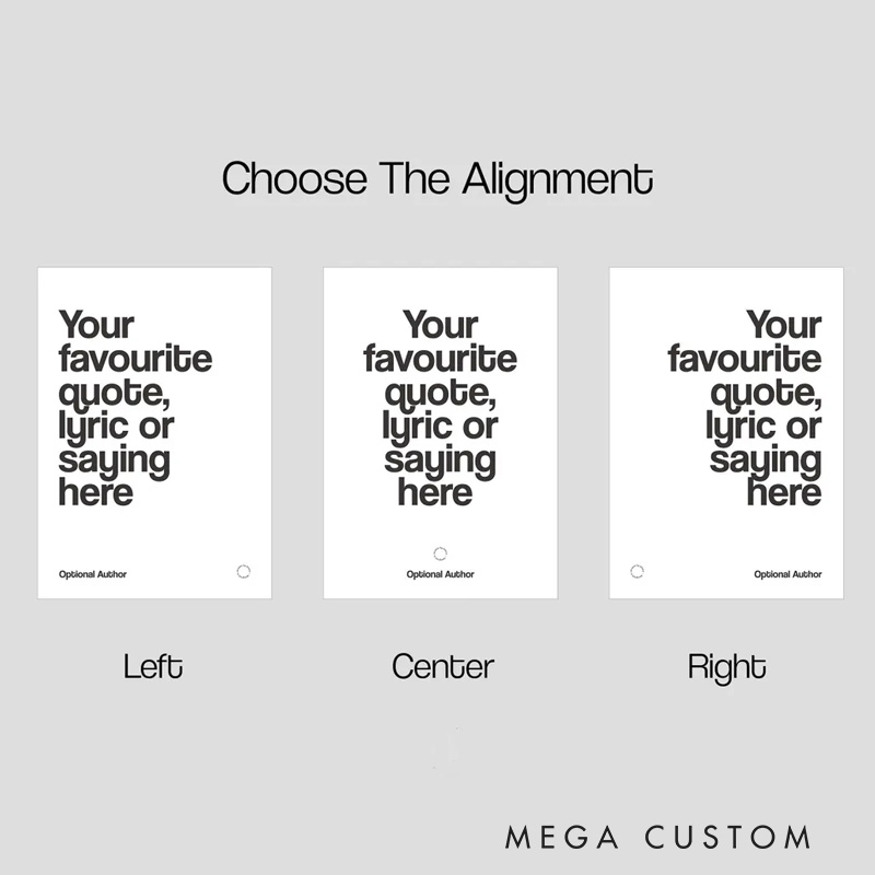 Personalized Quote Print Wall Art Your Quote Typography Prin Poster Without Frame Custom Art Lover Gift Custom Print