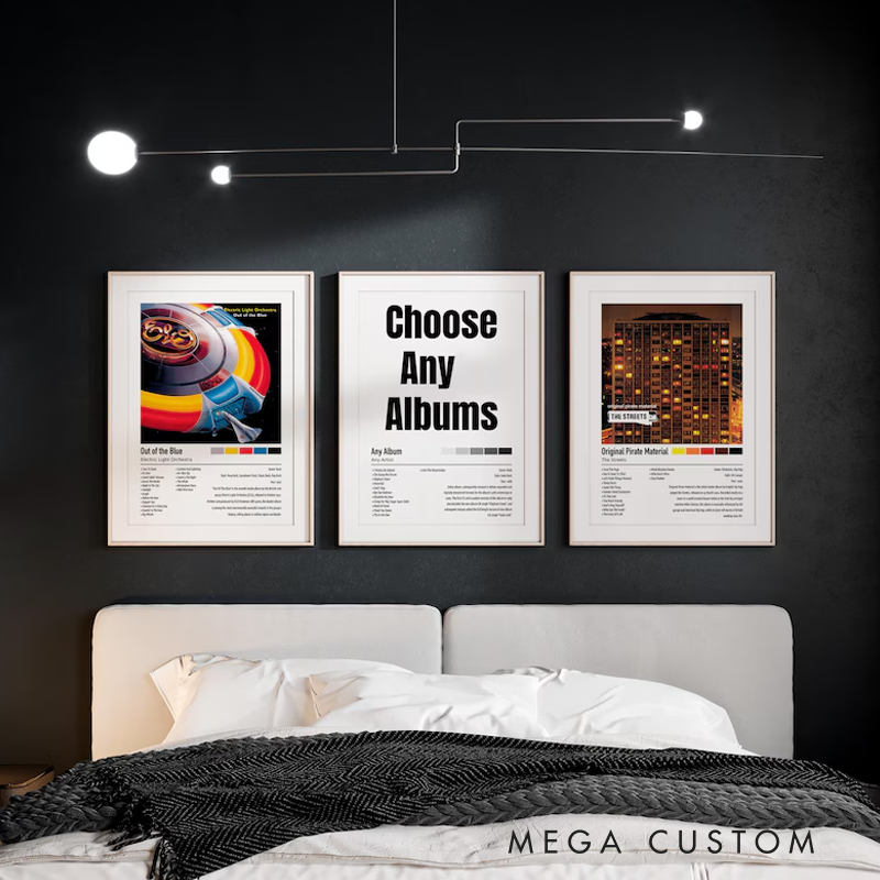 Personalized  Music Posters Music Print Without Frame Aesthetic Choose Your Favourite Album Customisable Song Gift Custom Album Cover