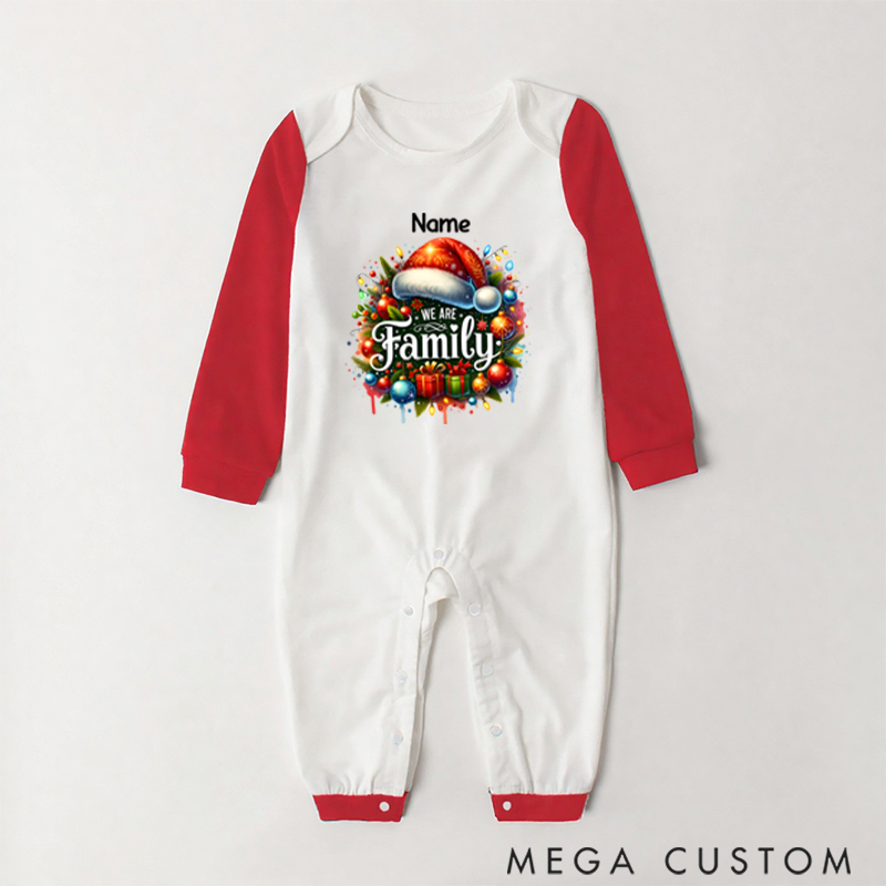 Personalized Family Christmas Pajamas for Creating a Joyful Atmosphere with Colorful Holiday Style