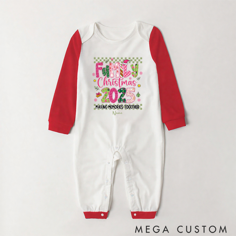 Personalized Family Christmas Pajamas for Celebrating the Magic and Cheer of Christmas with Family