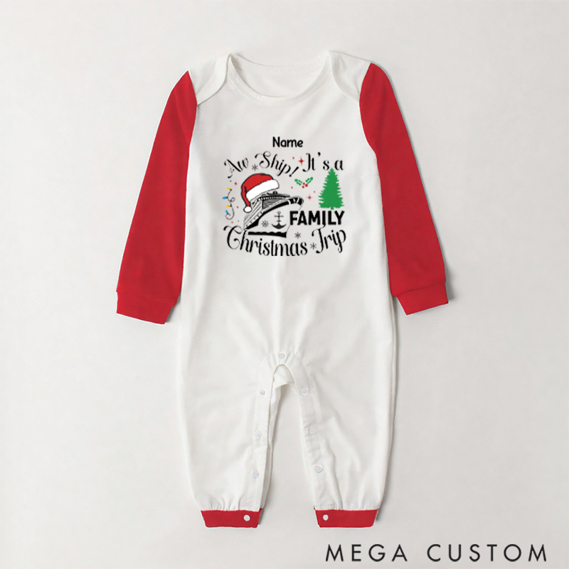 Personalized Family Christmas Pajamas for Creating Joyful Memories with the Adventure of a Christmas Trip