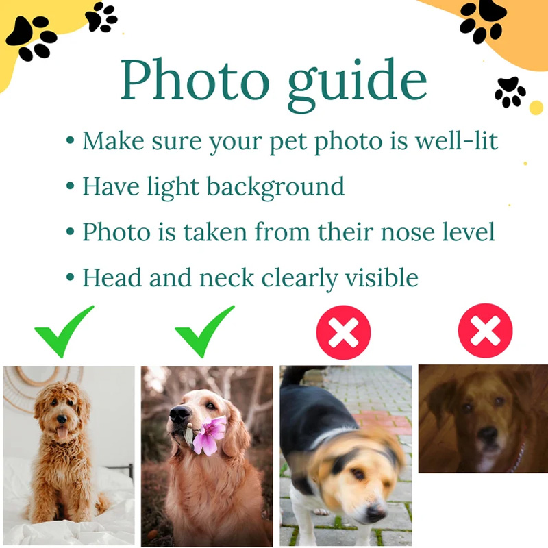 Personalized Pencil Sketch Wall Art For Dog and Cat Lovers Poster Without Frame Custom Art Lover Gift Custom Pet Portrait