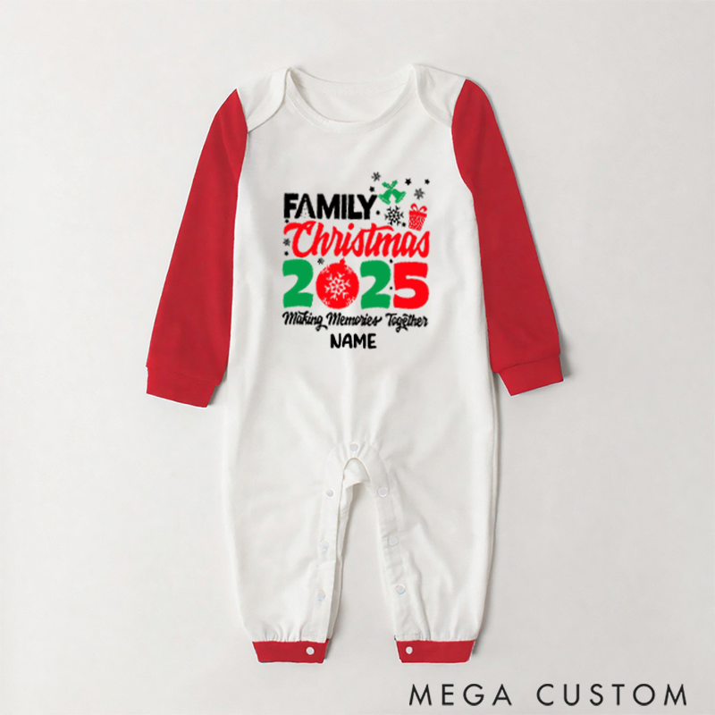 Personalized Christmas Family Matching Pajamas for Making Memories Together