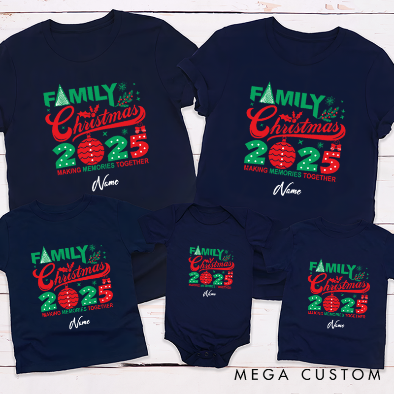 Personalized Christmas Gift Jolly and Stylish Family Matching Outfit